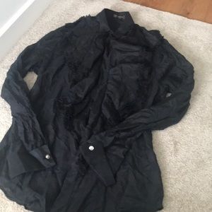 Versace button down shirt